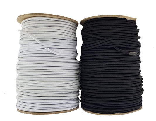 Elastic bungee cord 6 mm round.